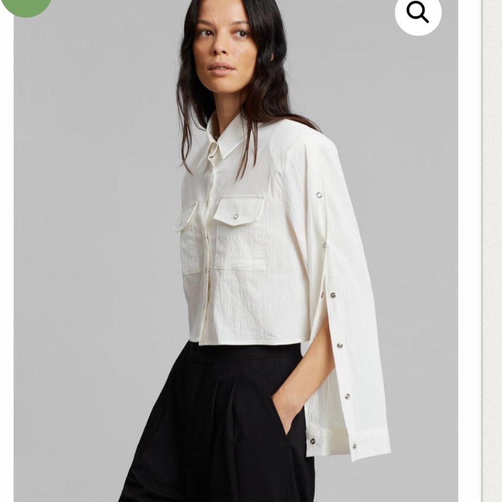 The Frankie Shop - Astrid Padded Shirt, XS/S